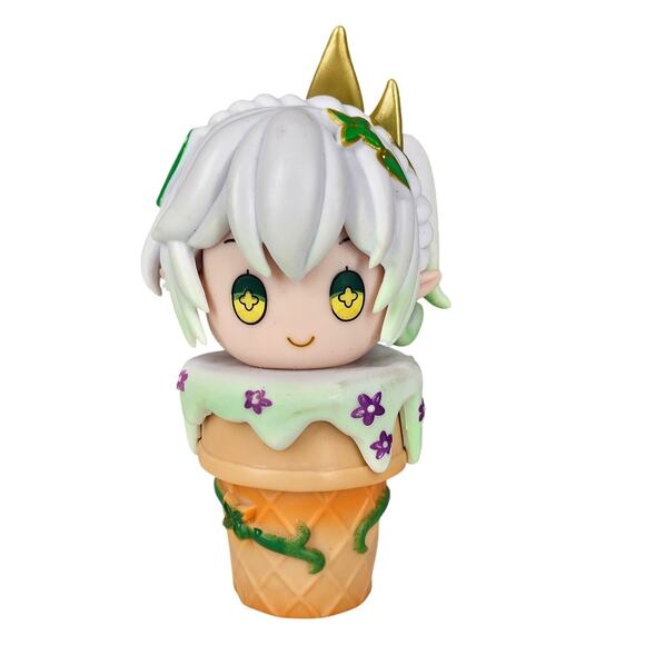 GENSHIN IMPACT "NAHIDA" ICE CREAM CONE SERIES ANIME FIGURE 3.5" - RZAHUAHU - Picture 1 of 6